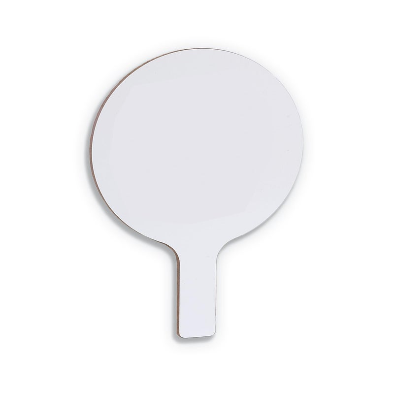 Flipside Products Mini Dry Erase Answer Paddle - Class(FLP10036), White, Pack of 12, 5 x 9 - Image 2